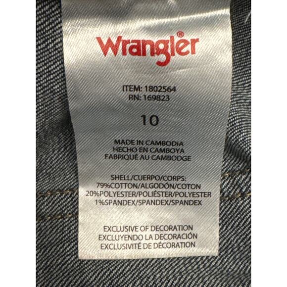 Wrangler Women's Boot Cut Dark Wash Jeans Size 10 - Picture 7 of 7